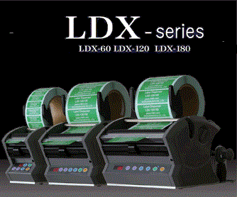 Catalog máy cắt tem nhãn tự động series LDX
